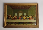 Ostatnia wieczerza - oleodruk - z roku 1949