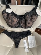 Triumph Beauty Full Couture WHP 80 H biustonosz czarny stringi