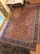 Dywan bawełniany 240 x 340 w kolorze różowym 