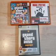 PC GTA Trylogia Vice City Max Payne Antologia cena za całość 