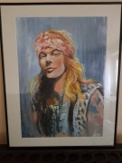 Guns N Roses Axl Rose obraz malarstwo