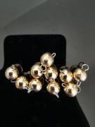 Czeburaszki wolframowe okrągłe złote 3g