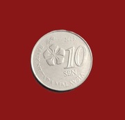 Moneta 10 senów 2015, Malezja