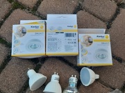 Oprawy sufitowe 3 szt.+żarówki 4 szt.