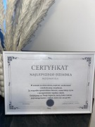 Personalizowany CERTYFIKAT Dzień Dziadka 