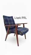 Fotel typu Lisek Model 300-190 drewniany mebel do renowacji antyk stare