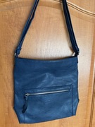 Torebka Tom Tailor, granatowa, skóra 