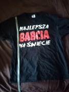 Koszulka T-shirt dla babci rozmiar L