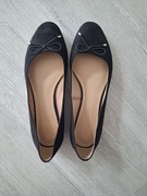 Baleriny czarne H&M 39