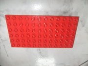 Lego DUPLO płytka 6x12 czerwona
