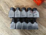 Stare Hacele śtule Sztole do gry i do podków 5szt. sygn. Mustad nie GONGGI 