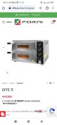 Piec do pizzy effeuno effe 11 dwukomorowy 350C 230