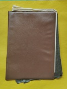 Skoroszyt z kalką i notesem stary 1976rok