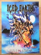 Iced Earth - Wielki plakat/poster XXL z 2008 r. - Format 55 x 75 cm - NOWY!
