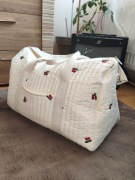 Nowa duża torba do porodu/ na rzeczy dziecięce w wisienki 