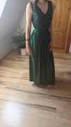 Sukienka wieczorowa zielona