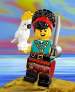Lego Minifigures Seria 27 Piracki Kwatermistrz Pirate Quartermaster 71048