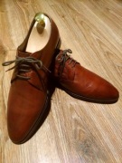 Buty męskie Pilpol 41 brązowe derby wizytowe