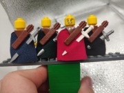 Peleryny do figurek lego custom