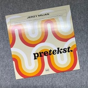 Jerzy Milian - Pretekst Orkiestra Rozrywkowa PRiTV w Katowicach winyl