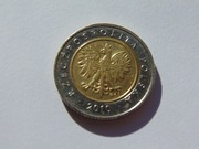 5 złotych  2010