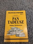 Pan Tadeusz - Adam Mickiewicz opracowanie kieszonkowe