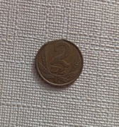 Moneta 2 złote 1983 z błędem menniczym 