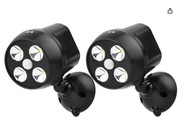 Lampa zabezpieczająca LED zasilana bateriami