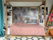 łóżko z baldachimem VOX