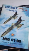 Model kartonowy MiG 21-93 