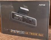 Wideorejestrator 70mai T800E 4K HDR + karta microsd 64GB