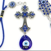 Turecki krzyż z okiem przeciw  Urokowi.