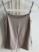 Bluzka Tank top cienkie ramiączka beżowy INTIMISSIMI r. 38 M