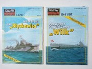 ORP Błyskawica i Wilk - Mały Modelarz 1997
