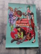 plakat na płótnie zespołu muzycznego gorillaz