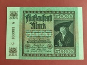 Niemcy. 5000 marek 1922. 