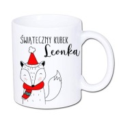 Kubek Mikołajki święta z imieniem personalizacja