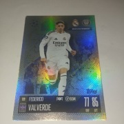 Topps Match Attax 2024/25 Federico Valverde 23/24 Winner Silver Real Madrid