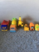 zestaw 6 pojazdów dla budowlańca