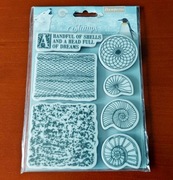 Stamperia stemple Arctic Antarctic - wakacyjne - morskie ( muszle, piasek) 