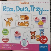 Puzzle Granna PUZZLE 24 elementów Raz,dwa,trzy GRANNA