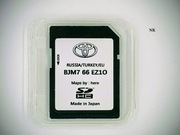 Karta SD - aktualizacja map Toyota Connect BJM766EZ1O