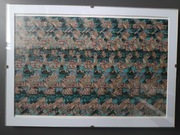 Stereogram, obrazek 3D, magiczne oko w antyramie 30x20,5cm