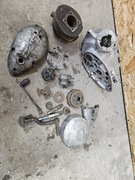 Silnik Kartery Cylinder pokrywa i inne części Wsk Wfm 125