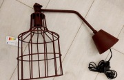Lampa loftowa, kinkiet loftowy, metalowy