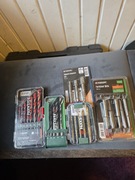 Zestaw wierteł +adapter Parkside