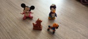 Mix figurek Postacie z bajek Disneya i inne 4 szt 