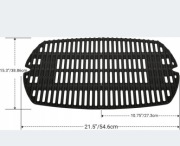 Żeliwny ruszt do grila gazowego Weber 54x39cm