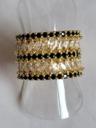 pierścionek regulowany stal chirurgiczna cyrkonie