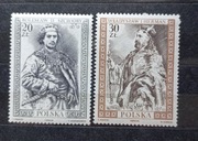 Fi 3079-3080**. Poczet królów polskich.